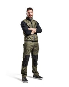 Service trouser with stretch