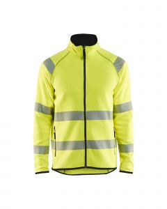 Knitted high vis jacket